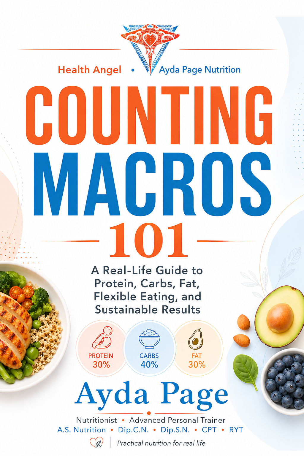 Counting Macros 101 book cover by Ayda Page
