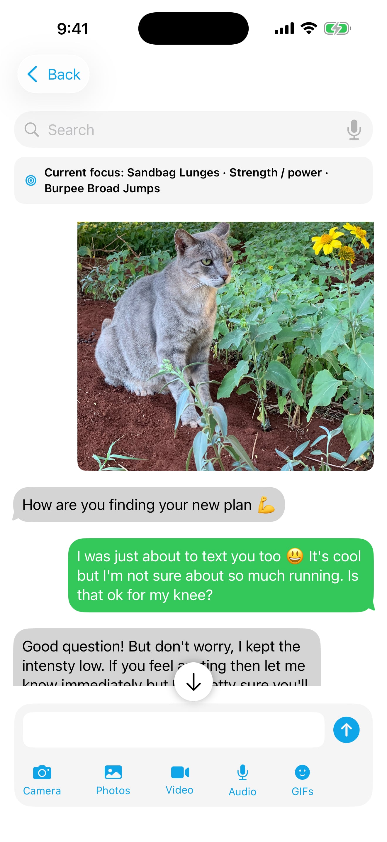 Messaging and chat: Mobile screenshot 1