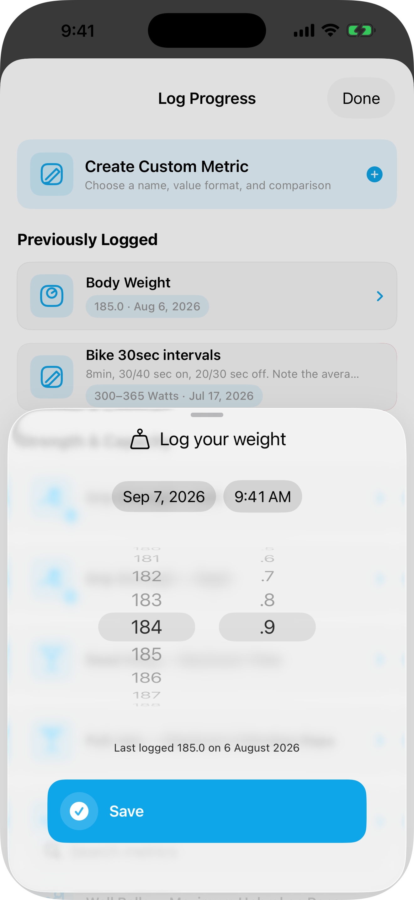 Pono habits app placeholder for check-ins