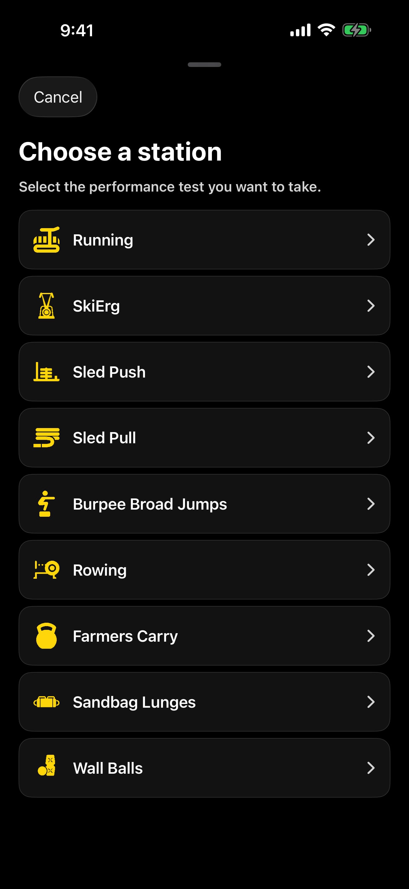 Performance testing: Mobile screenshot 1