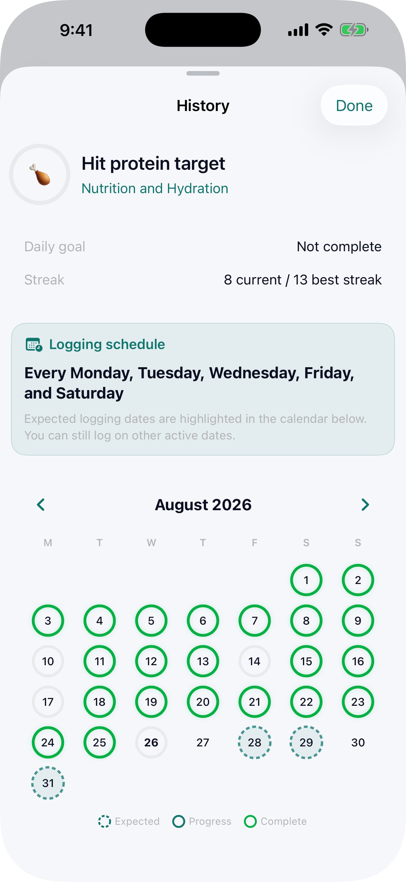 Replace this placeholder with a flexible goals screenshot