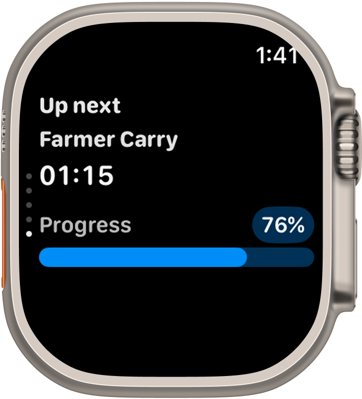 Warrior Lab Apple Watch screenshot