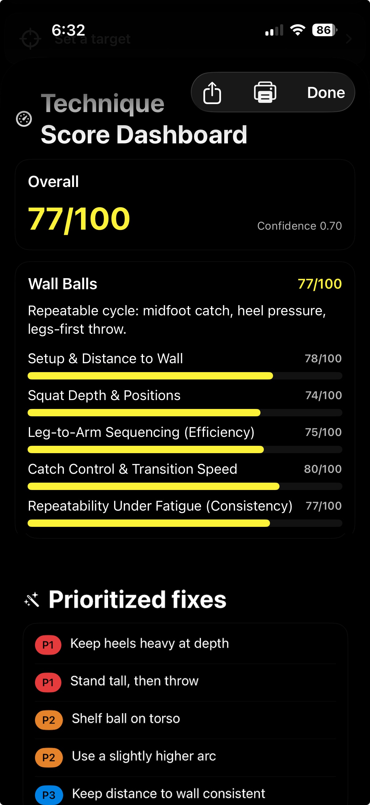 Warrior Lab app screenshot