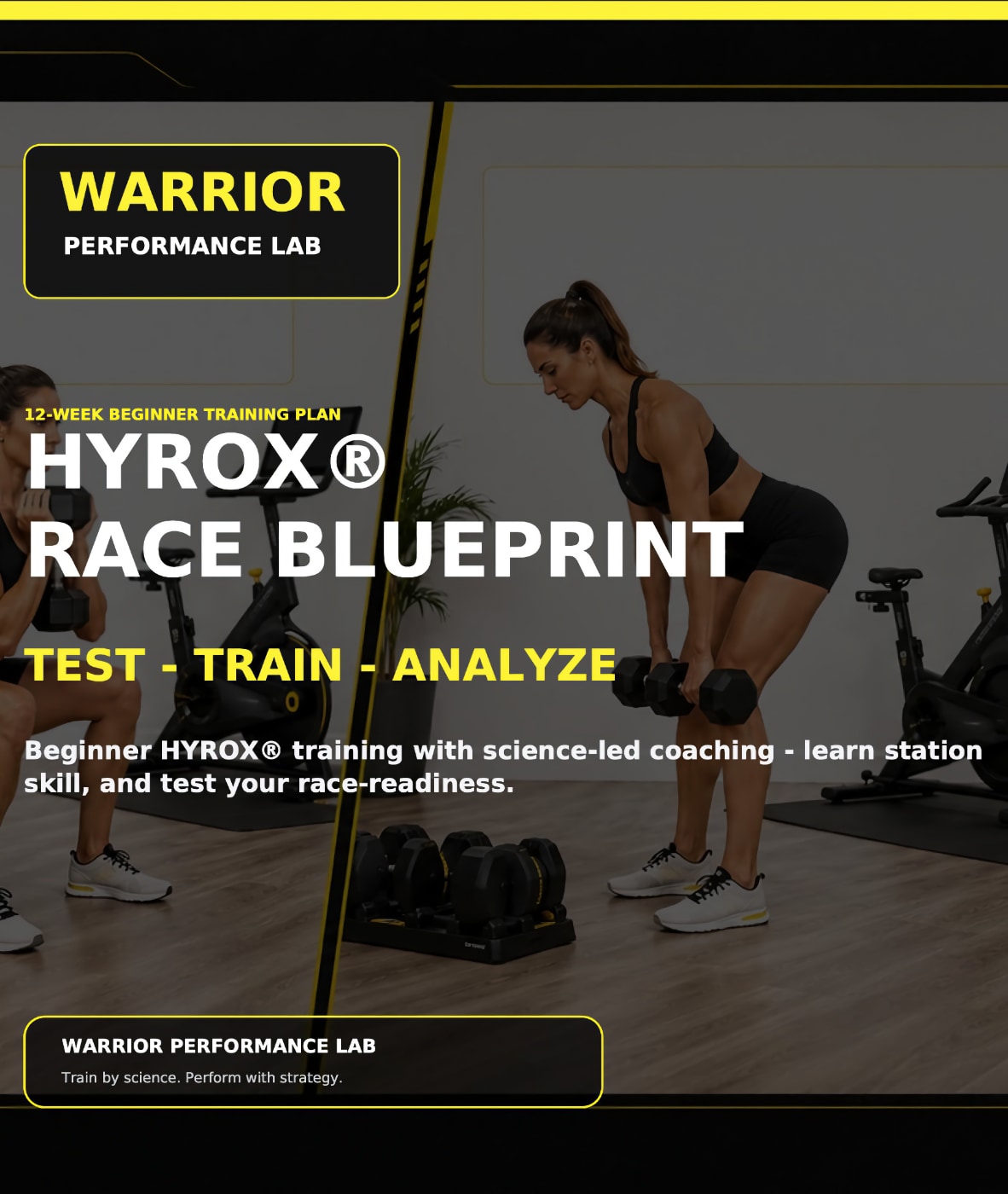 HYROX 12-Week Beginner Race Blueprint Training Plan