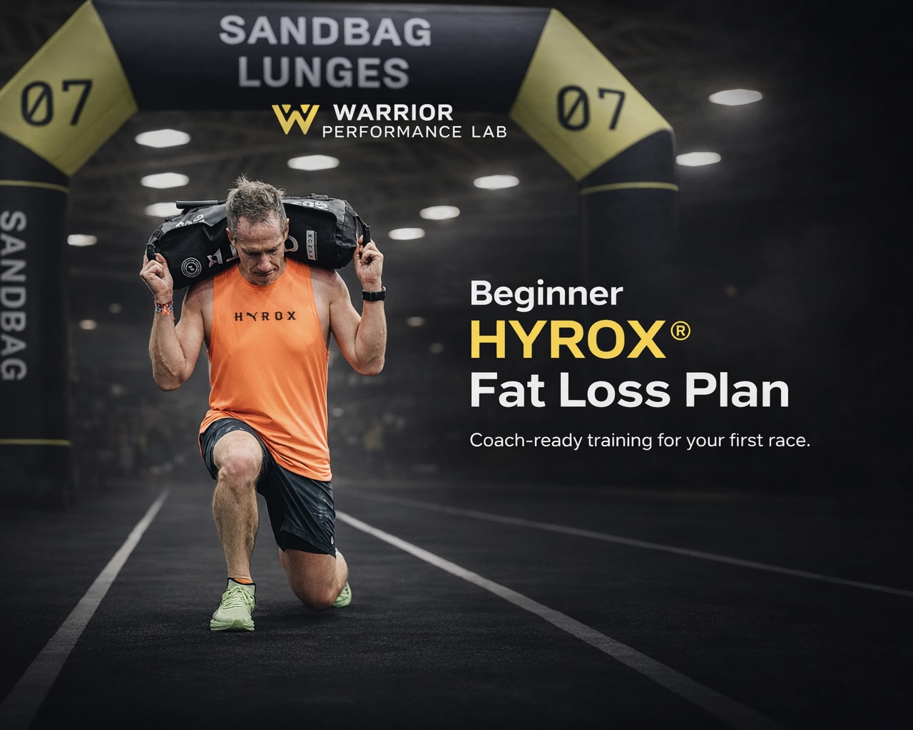 8-Week Beginner HYROX Fat Loss Training Plan