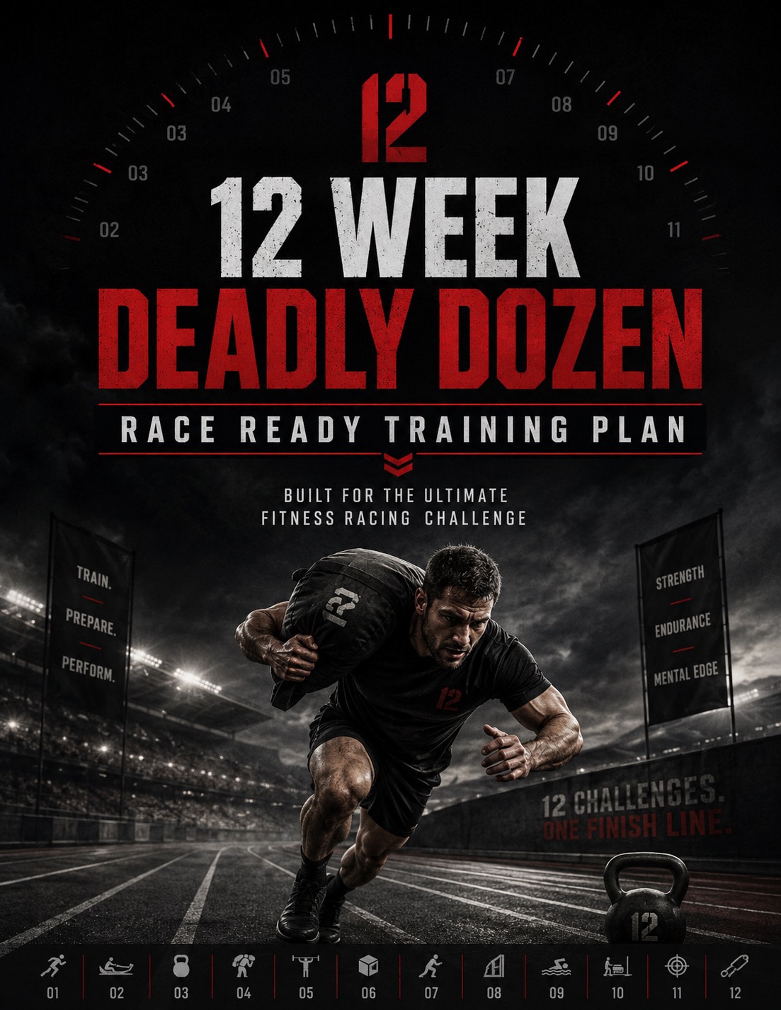 Deadly Dozen 12-Week Race Ready Plan