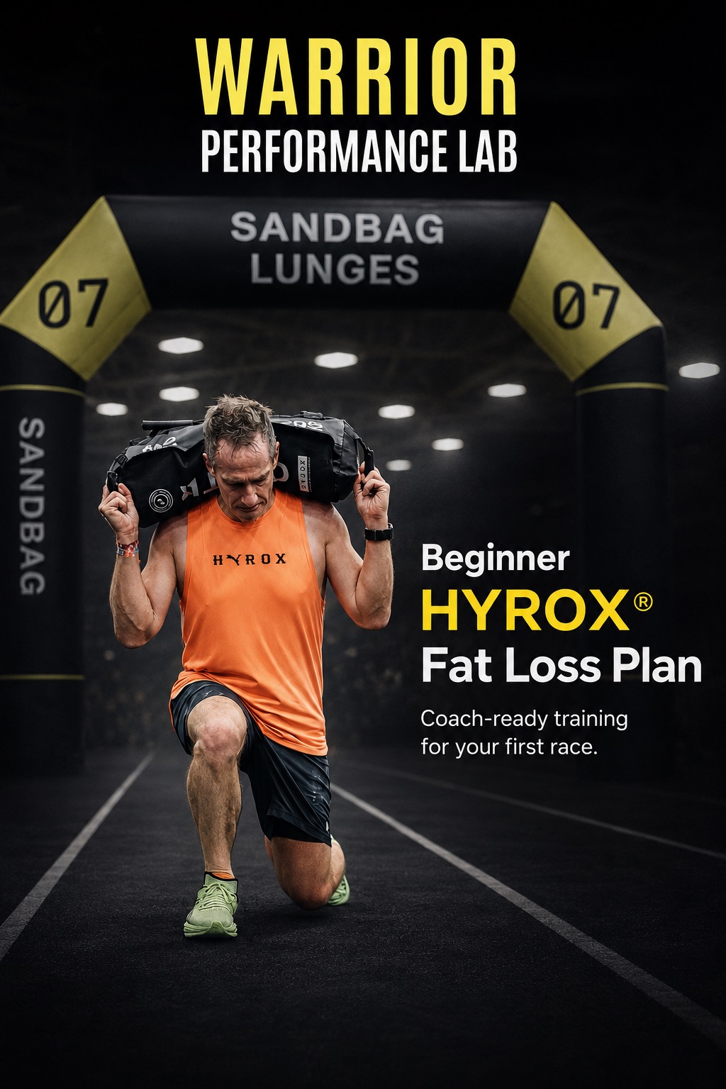 8-Week Beginner HYROX Fat Loss Training Plan