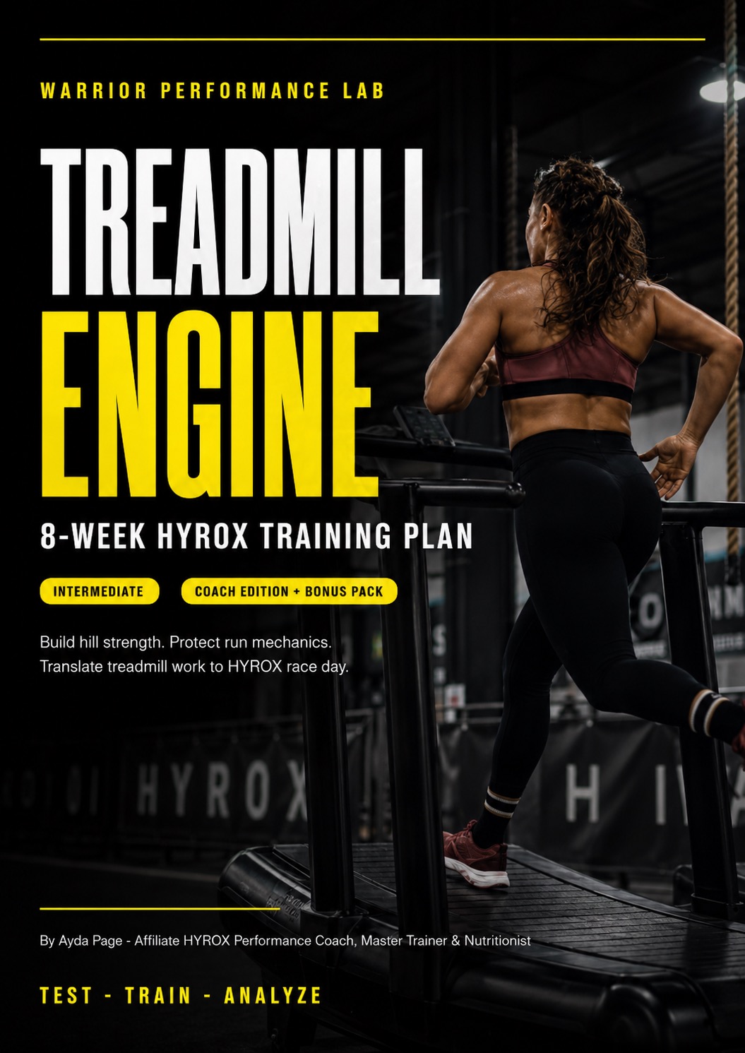 8-Weeks HYROX Treadmill Plan