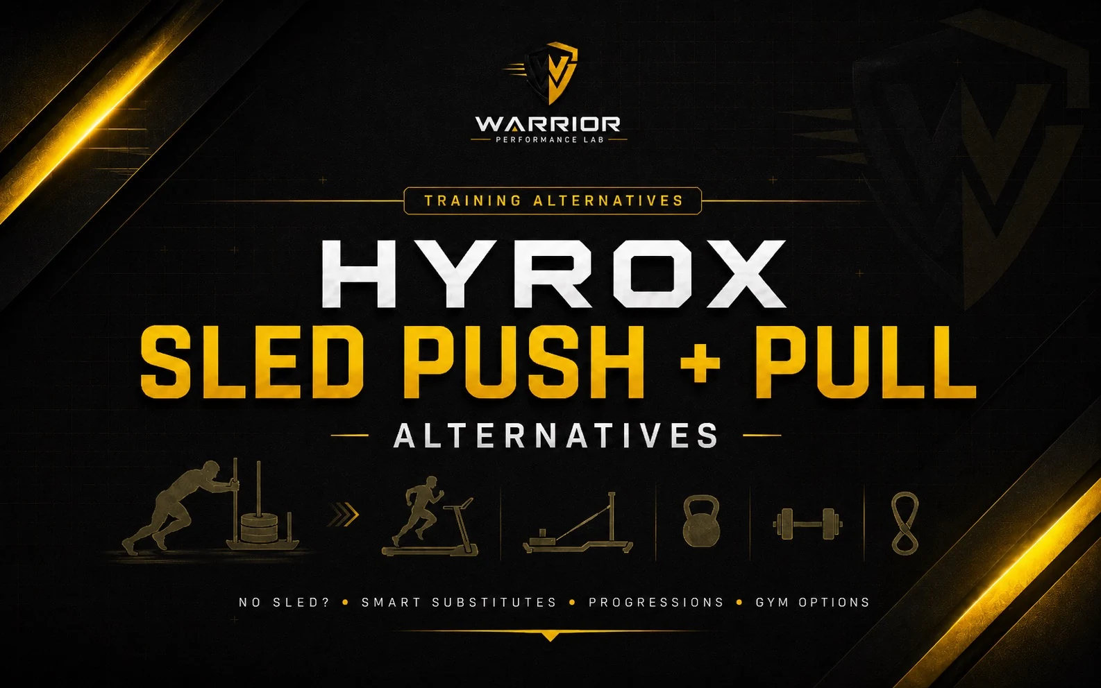 HYROX Sled Push and Pull Alternatives