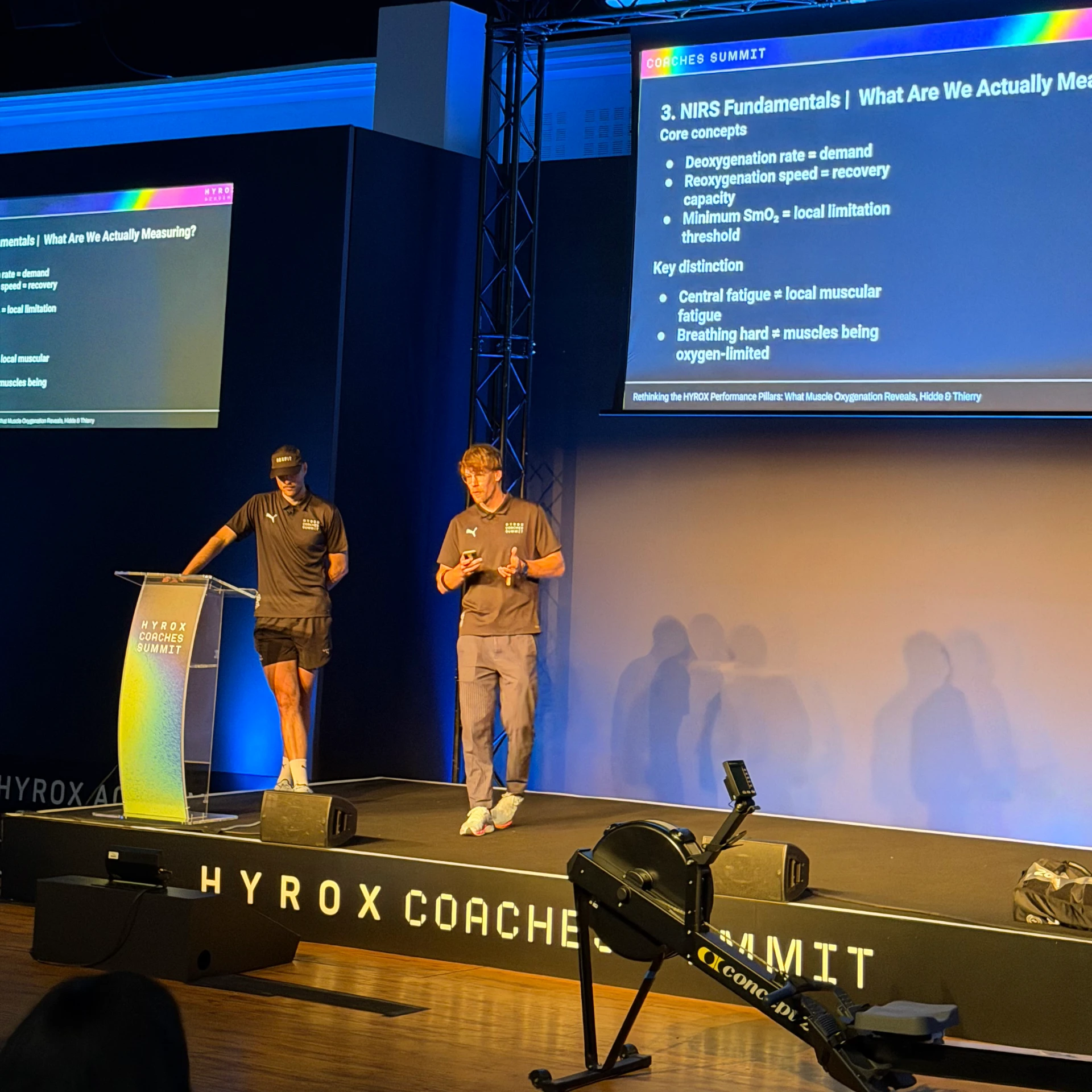 HYROX Coaches Summit education stage